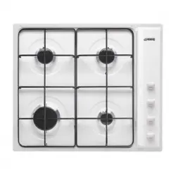 Smeg S64sb Hobs Blanco Integrado 60 Cm Encimera De Gas 4 Zona(s)