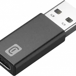 Adaptador - CellularLine USBC2ACARADAPTERK, USB-A a USB-C, Negro