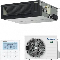 Aire acondicionado - Panasonic KIT-XZ35-ZKE-H Etherea Z, Split 1x1, 3010 fg/h, Inverter, Bomba de calor, Gris