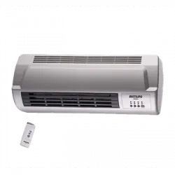 Bastilipo - Cs-2000, Split Ceramico, Resistencia Ptc, 1000/2000w, Color Silver