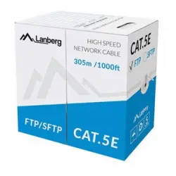 Cable Ethernet Lan Lanberg Gris 305 M