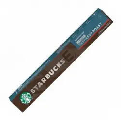 Cápsulas monodosis - Starbucks Espresso Roast Decaf, 10 cápsulas, Compatibles con Nespresso