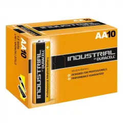Duracell Industrial LR06 Pack 10 Pilas Alcalinas AA 1.5V