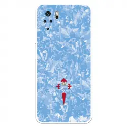 Funda Licencia Oficial RC Celta Escudo Fondo Hinchada para Xiaomi Redmi Note 10