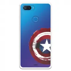 Funda Oficial Escudo Capitan America Para Xiaomi Mi 8 Lite
