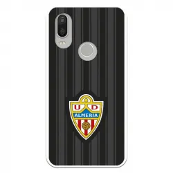 Funda Oficial UD Almería Fondo Negro para BQ Aquaris X2 Pro