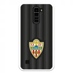Funda Oficial Ud Almería Fondo Negro Para Lg K10 4g