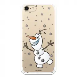 Funda Para Iphone 7 Oficial De Disney Olaf Transparente - Frozen