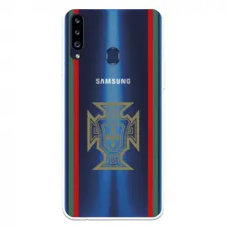 Funda Para Samsung Galaxy A20s Del Federación Portuguesa De Fútbol Escudo - Licencia Oficial Federación Portuguesa De F