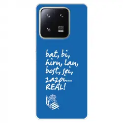 Funda Para Xiaomi 13 Pro Del Real Sociedad De Fútbol Real Grito Afición - Licencia Oficial Real Sociedad De Fútbol