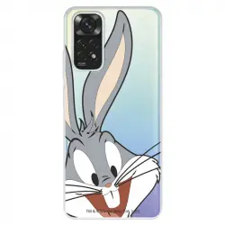 Funda Para Xiaomi Redmi Note 11 Pro 5g Oficial De Warner Bros Bugs Bunny Silueta Transparente - Looney Tunes