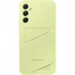 Funda - Samsung, Para Samsung Galaxy A34, 16.8 cm (6.6"), con Tarjetero, Trasera, TPU, Lima