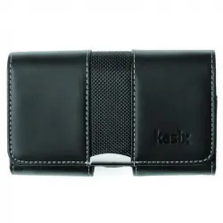 Ksix Tie Case Funda Horizontal Negra para Smartphone hasta 4,5"