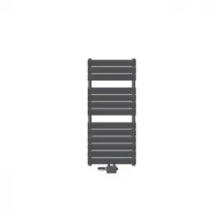 Radiador De Baño Steam 500x991 Antracita + Universal Ecd Geramny