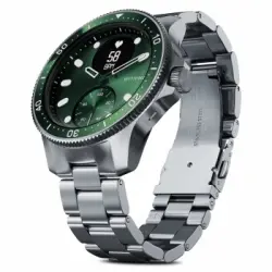 Reloj De Salud 43mm Híbrido Con Ecg Y Spo2 Scanwatch Horizon Withings Verde