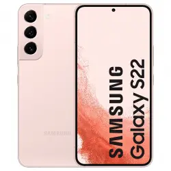 Samsung - Samsung Galaxy S22 5G 256 GB + 8 GB Rosa móvil libre (Reacondicionado casi a estrenar).