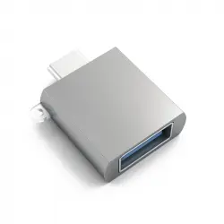 Satechi Adaptador USB 3.0 Tipo C a USB 3.0 Hembra Gris