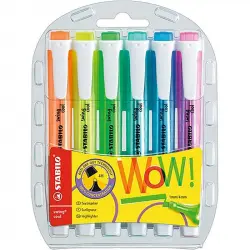 STABILO Swing Cool Estuche 6 Marcadores Fluorescentes