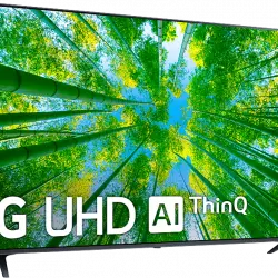 TV LED 50" - LG 50UQ80006LB, UHD 4K, Procesador Inteligente α5 Gen5 AI Processor Smart TV, DVB-T2 (H.265), Negro