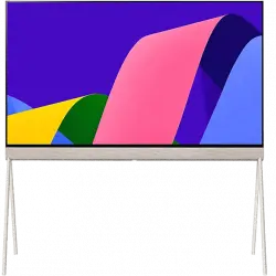 TV OLED 42" - LG Posé 42LX1Q6LA, 4K, α9 Gen5 AI Smart TV, DVB-T2 (H.265), Textil Beige