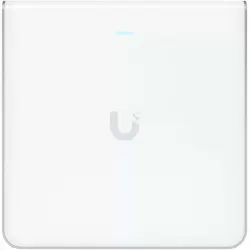 Ubiquiti U6 Enterprise In-Wall WiFi 6E (802.11ax) Tri-Band 4800 Mbit/s 4 Puertos Gigabit Ethernet con 1 Salida PoE