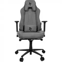 Arozzi Vernazza Soft Fabric Silla Gaming Ceniza