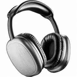 Auriculares inalámbricos - Music Sound Maxi 2, Autonomía 22h, Micrófono integrado, Tiempo carga 1.5h, Negro