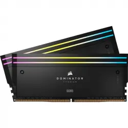 Corsair Dominator Titanium DDR5 6400MHz 64GB 2x32GB CL32 XMP Negro