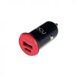DCU Cargador de Coche USB 3.0 Quick Charge + USB-C
