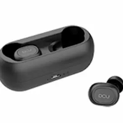 Dcu Earbuds Negro Auriculares Inalámbricos Dsp Bluetooth Con Micrófono Y Estuche-batería Ipx4