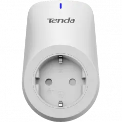 Enchufe inteligente - Tenda SP6, WiFi , Compatible con Amazon Alexa y Google Assistant, Blanco