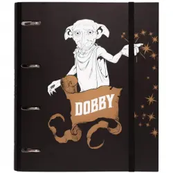 Erik Carpeta Troquelada Premium 4 Anillas Harry Potter Dobby