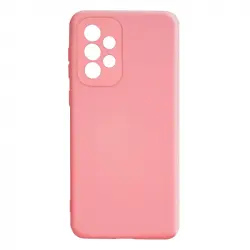 Funda Samsung Galaxy A33 5g Silicona Flexible Acabado Tacto Suave Rosa