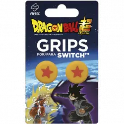 Grips- FR-TEC Dragon Ball Súper, Para PS4, 2 unidades, Amarillo y Rojo