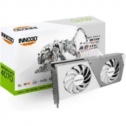 Inno3D GeForce RTX 4070 TWIN X2 OC White 12GB GDDR6X DLSS3