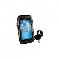Muvit Soporte Universal Manillar Impermeable Negro para Smartphone hasta 6,2"