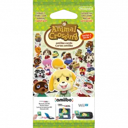 Pack 3 Tarjetas - Nintendo amiibo Animal Crossing Serie 1