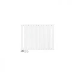 Panel Radiador Monocapa 600x780 Mm Blanco Con Base Juego De Conexión Ml-design