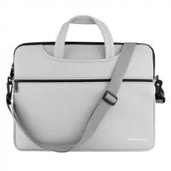 Phoenix Basics Maletín de Neopreno Gris para Portátil hasta 16"