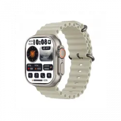 Reloj Inteligente Smartwatch Smartek Sw-hk8pm, Pantalla Amoled, Con Brújula Y Llamadas Bluetooth Gris