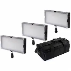 Set De 3 Antorchas Led Sl-448a Bi-color Bresser