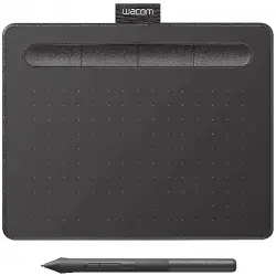 Tableta gráfica - Wacom CTL-4100K-S Intuos Small, Negra