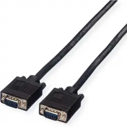 Value Cable VGA HD15 Macho/Macho 2m Negro