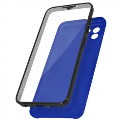 Carcasa Integral Rígida Por Detrás Y Blanda Por Delante Azul Galaxy A03