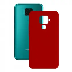 Contact Funda para Huawei Mate 30 Lite Roja