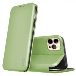 Cool Funda Flip Cover Elegance Pistacho para iPhone 13 Pro Max
