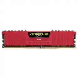 Corsair Vengeance LPX DDR4 2666MHz PC4-21300 8GB CL16 Roja