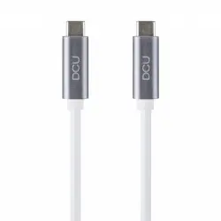 DCU Tecnologic Cable USB-C a USB-C Macho/Macho 1m