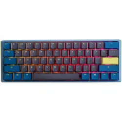 Ducky One 3 Daybreak Mini 60% Hot-Swappable MX-Red RGB PBT Teclado Mecánico