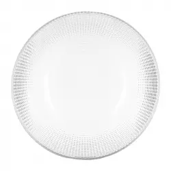 Ensaladera de vidrio redonda 24cm